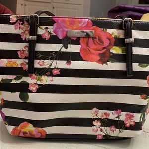 Nine West striped purse